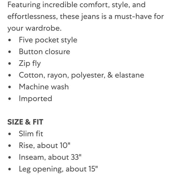 NWT Men's Joe's Slim-fit Jeans - Picture 8 of 8